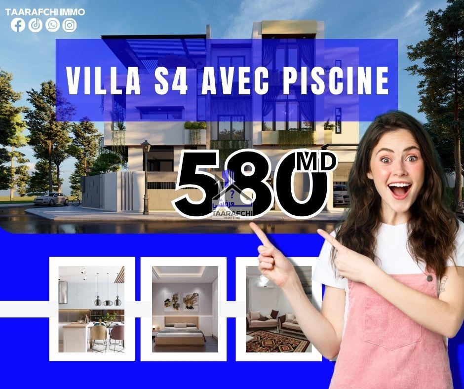 Villa S+4 Hammamet (VH038) :